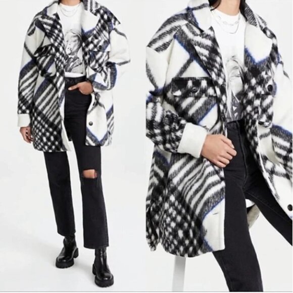 Anine Bing Jackets & Blazers - Anine Bing‎ Oakley Jacket Oversized Shacket Size Small